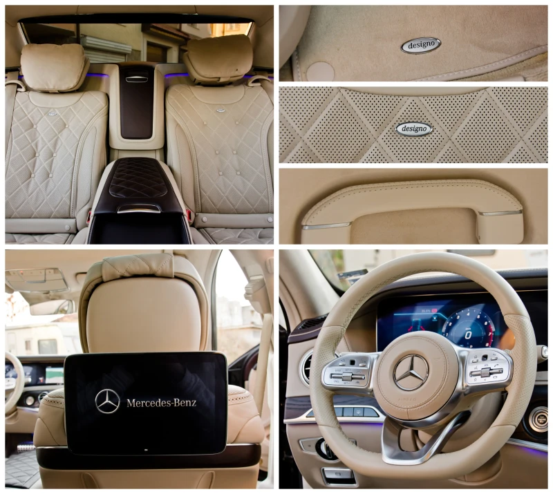 Mercedes-Benz S 560 L* Maybach* Designo, снимка 14 - Автомобили и джипове - 51197842