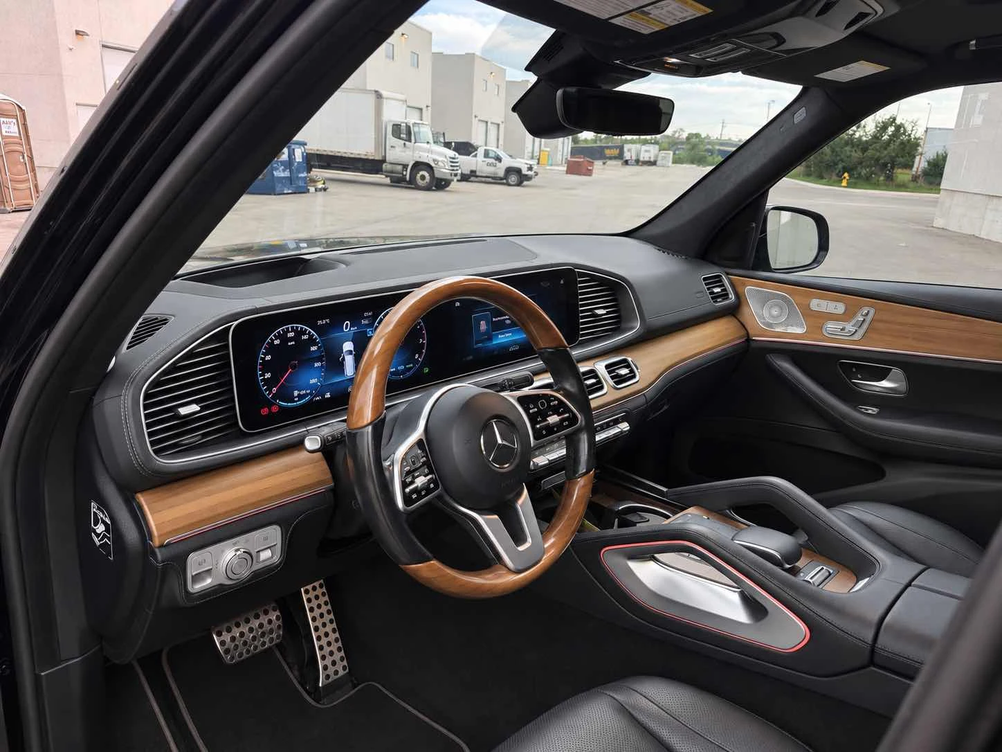 Mercedes-Benz GLS 450 AMG-pack* Distr* Burmester* ������* ������* TV* �� | Mobile.bg � ����������� 7