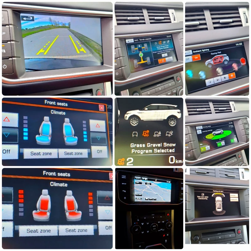 Land Rover Range Rover Evoque BLACK EDITION* DYNAMIC* Sd4* ВСИЧКИ ЕКСТРИ , снимка 12 - Автомобили и джипове - 52258239