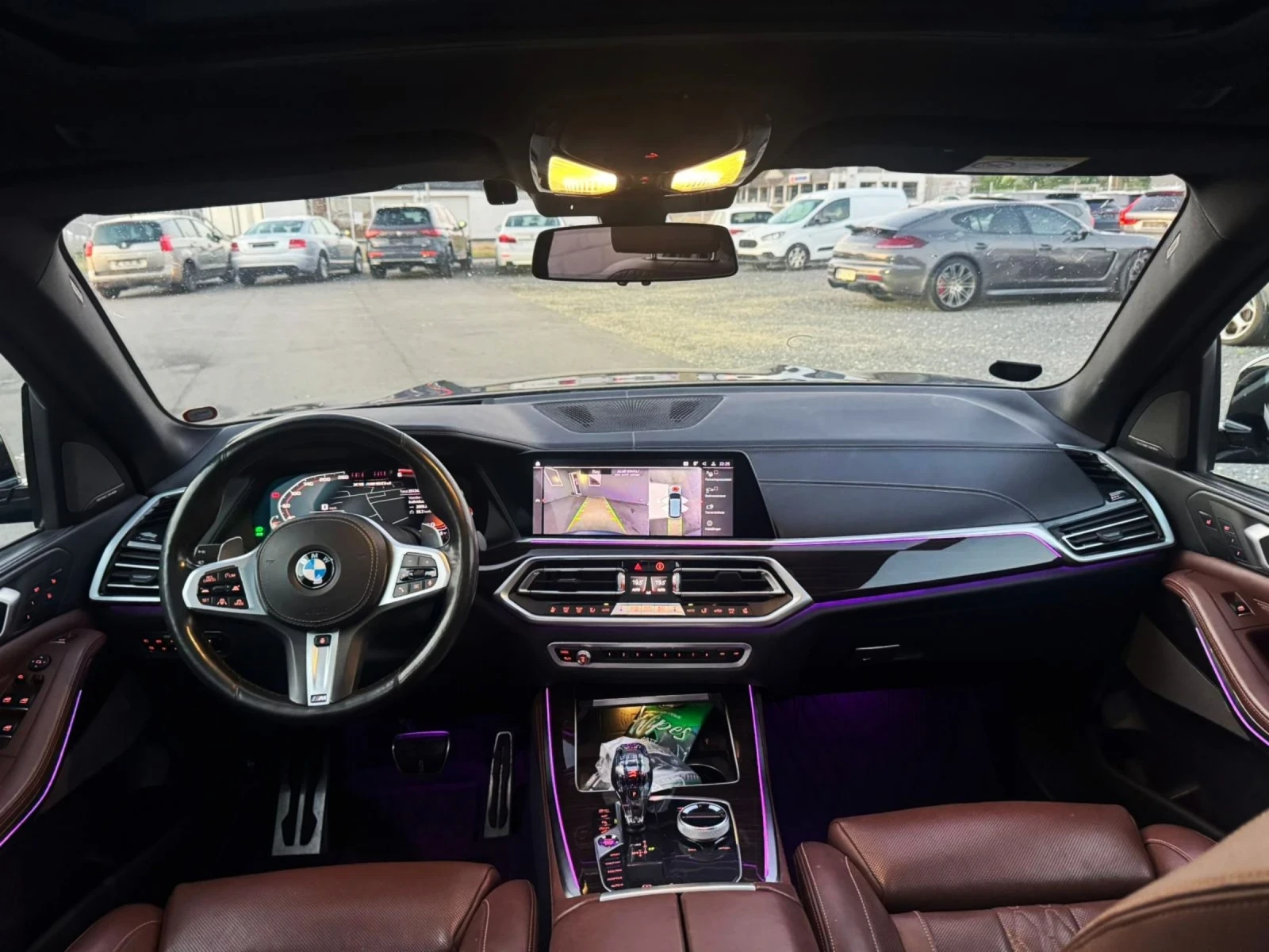 BMW X5 ОЧАКВАН ВНОС  M50d 360SwarovskiSkyPanoHUDОБДУХВАНЕ, снимка 13 - Автомобили и джипове - 55040002