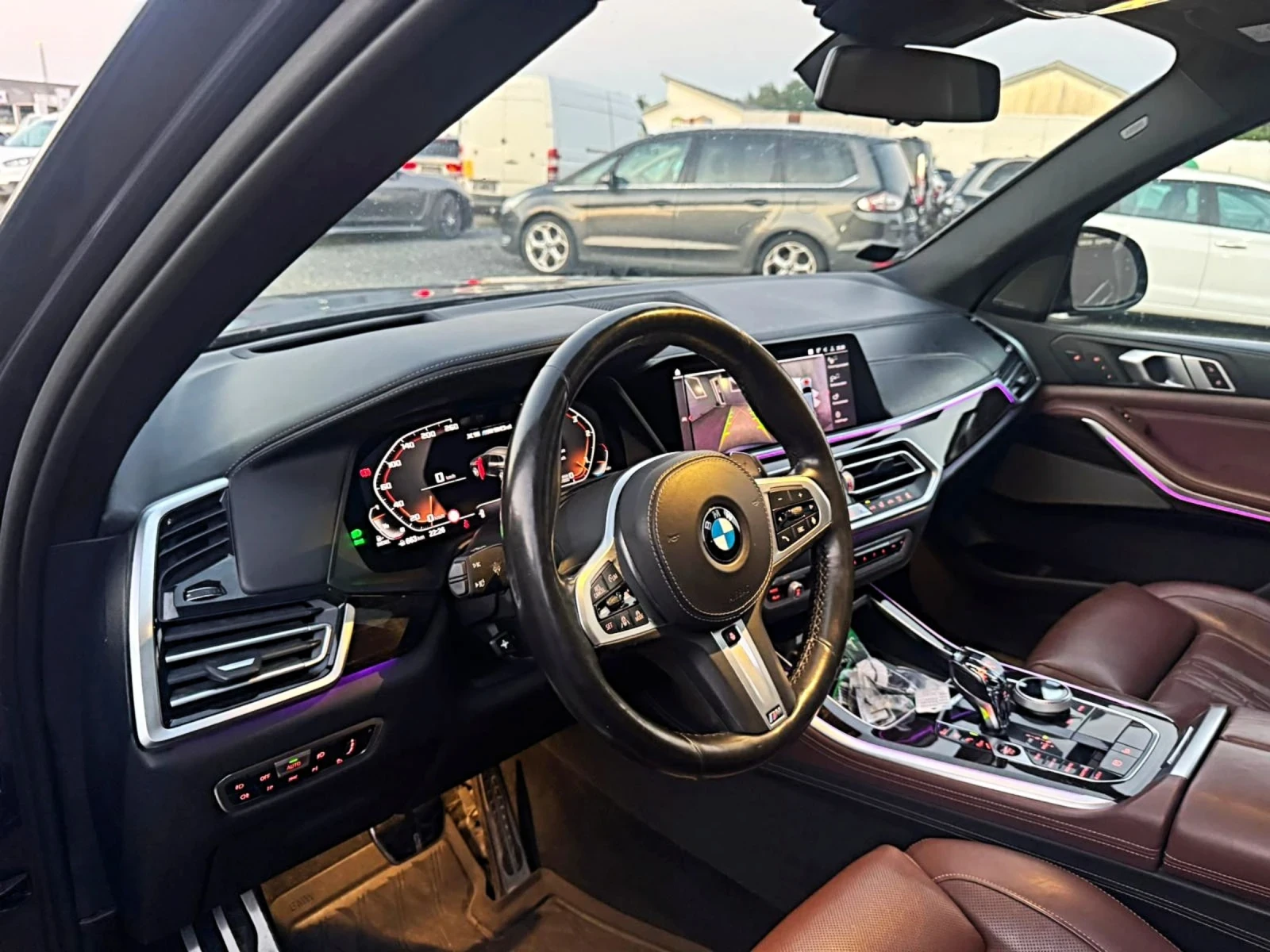 BMW X5 ОЧАКВАН ВНОС  M50d 360SwarovskiSkyPanoHUDОБДУХВАНЕ, снимка 8 - Автомобили и джипове - 55040002