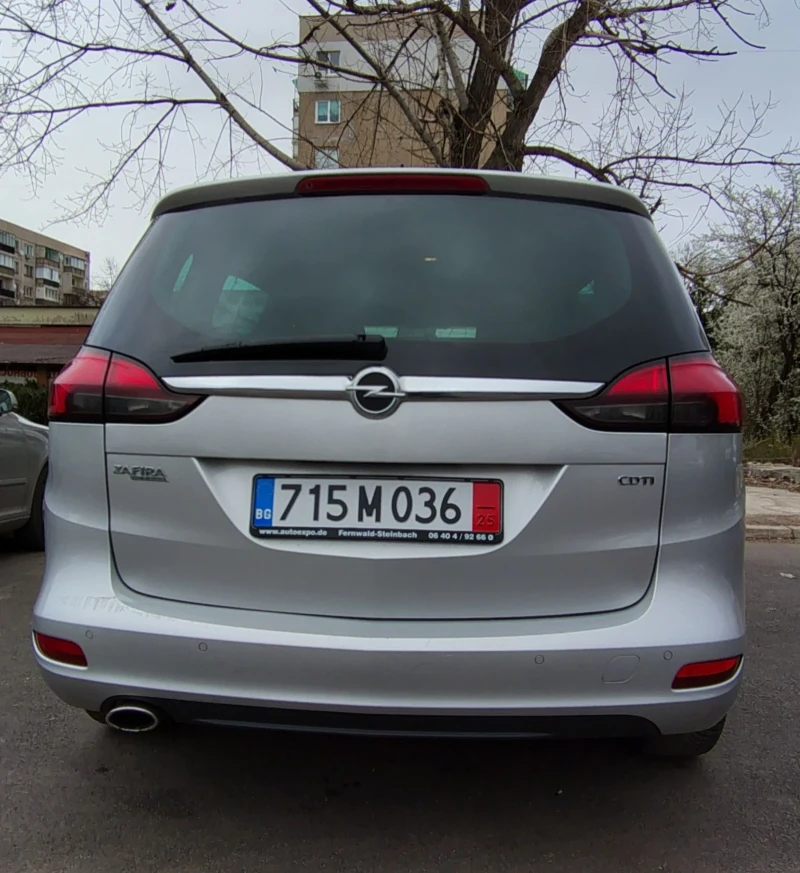 Opel Zafira 2.0CDTI .165КС.АВТОМАТИК.НАВИГАЦИЯ EURO 5 , снимка 5 - Автомобили и джипове - 49546902