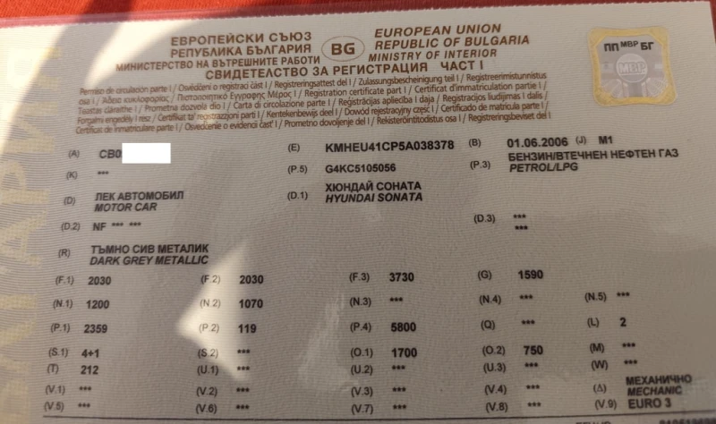 Hyundai Sonata, снимка 9 - Автомобили и джипове - 53540407