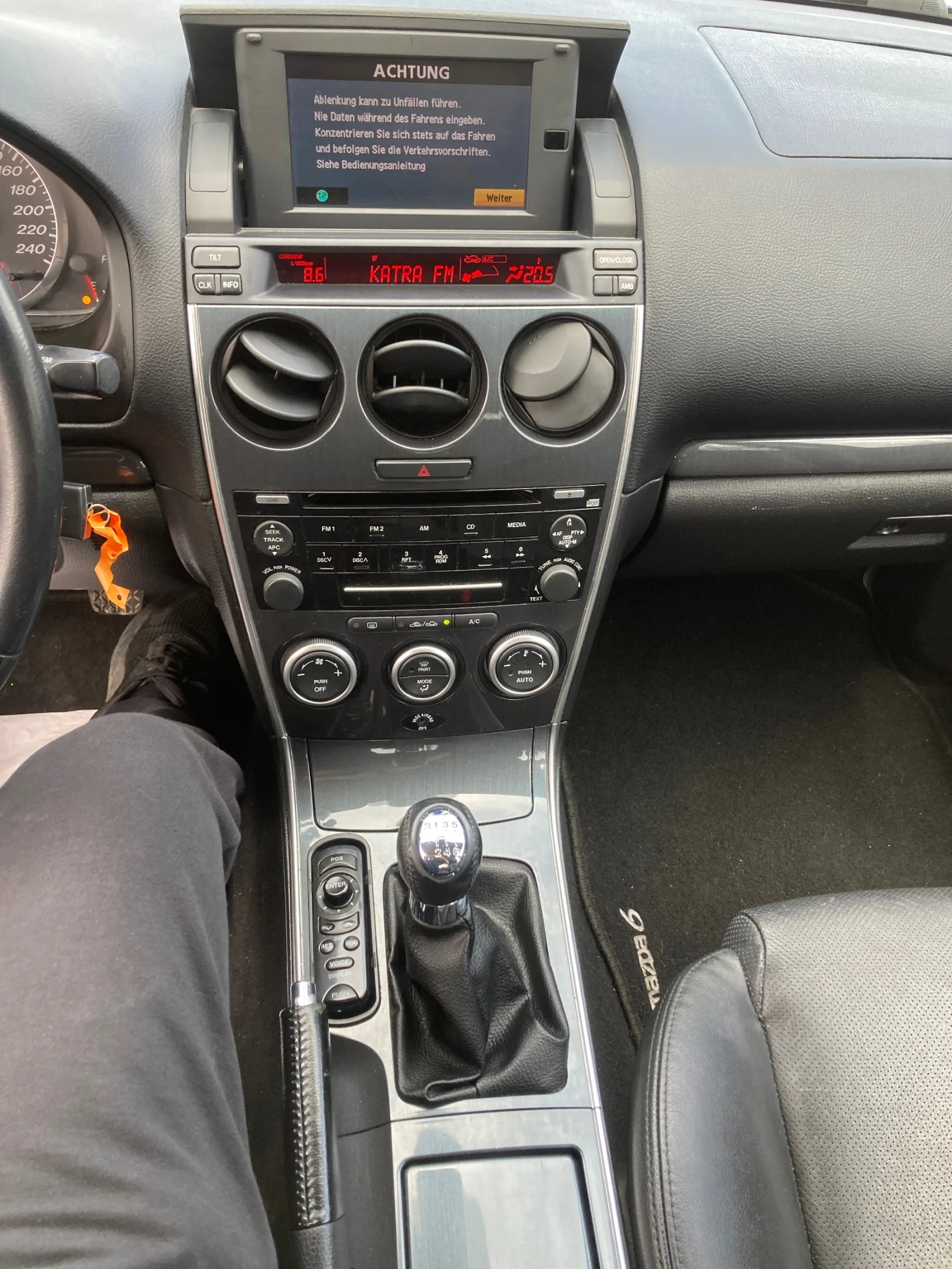 Mazda 6 2.0/147ps.бензин/Кожа/Нави/ТОП състояние - изображение 7