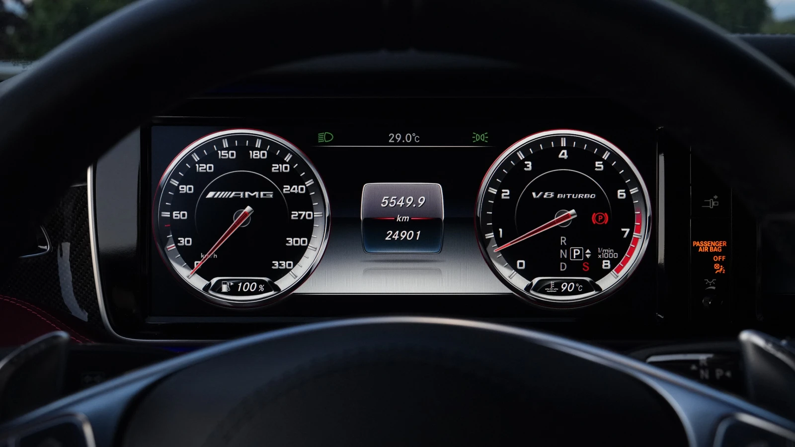 Mercedes-Benz S 63 AMG Brabus, снимка 13 - Автомобили и джипове - 55533977