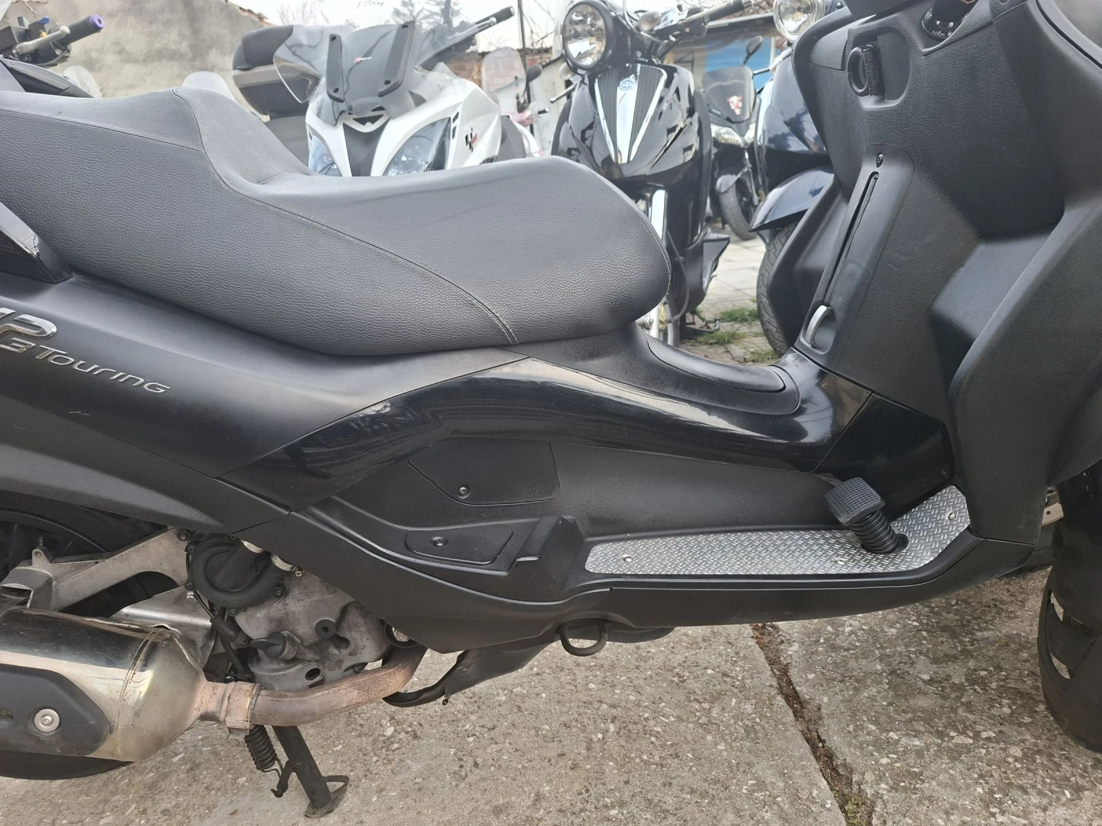 Piaggio Mp3 Turing LT 500ie SPORT има спирачка тим авто педал, снимка 3 - Мотоциклети и мототехника - 53710019