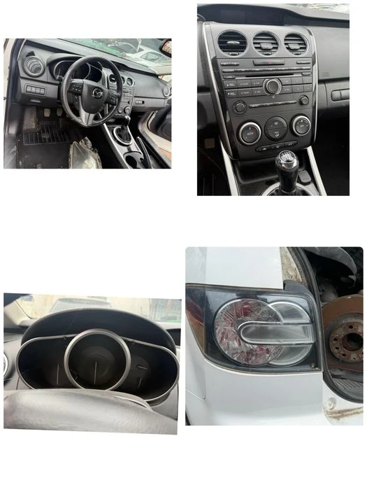 На части Mazda CX7 CX-7 22C арматурно табло Стоп екран Радио CD медиа