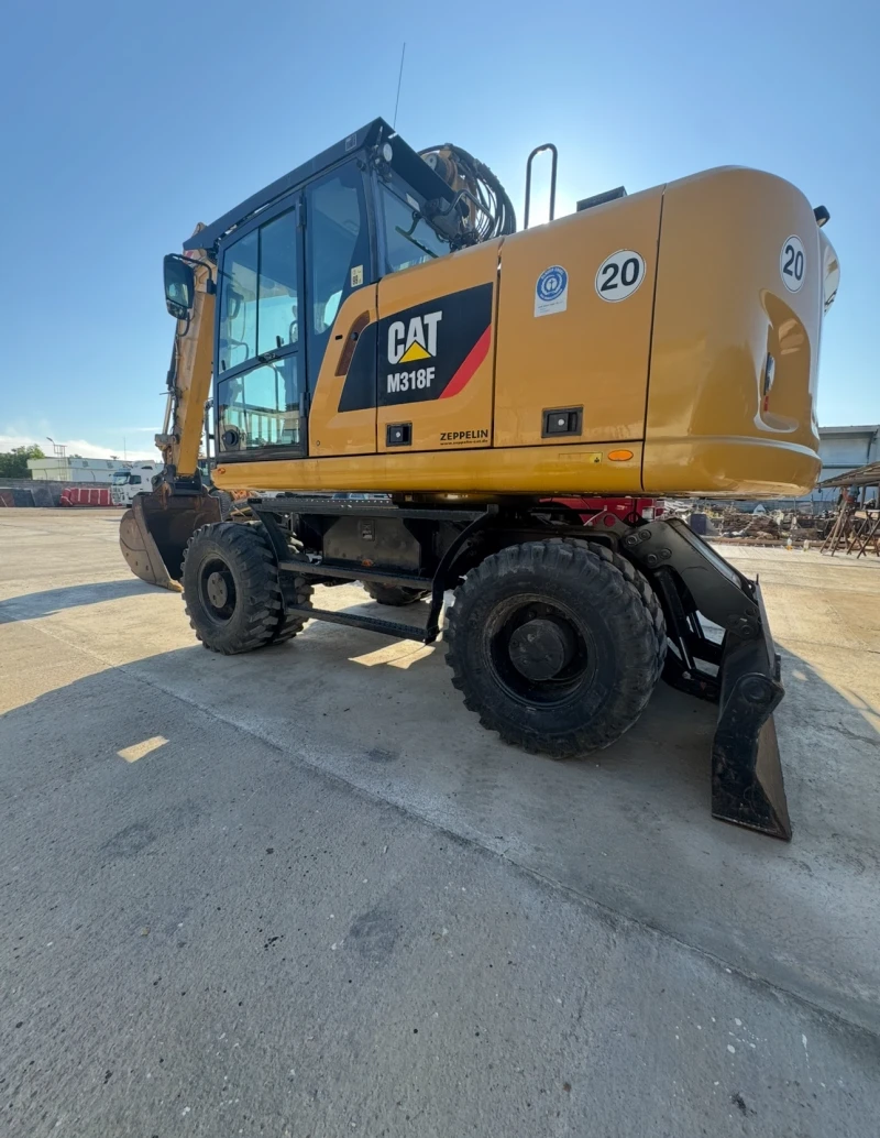 Багер Cat M318F, снимка 3 - Индустриална техника - 52518782