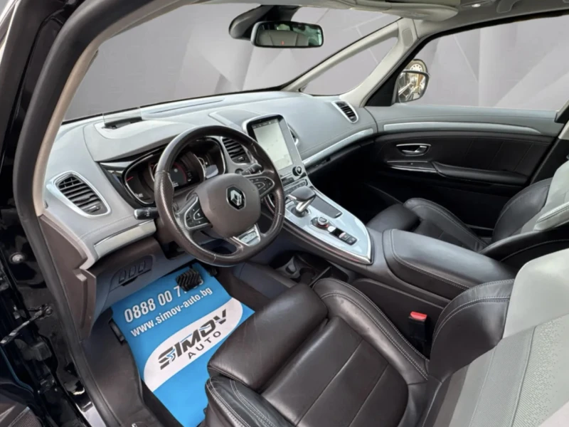 Renault Espace 1.8TCE INITIALE 4CONTROL HEAD-UP KEYLESSGO ПАНОРАМ, снимка 7 - Автомобили и джипове - 52437979