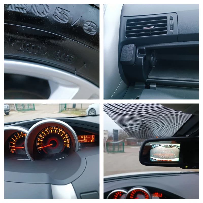 Toyota Verso 1.8i-147кс-ШВЕЙЦАРИЯ-РЪЧКА-6ск-KEYLESS-7м, снимка 16 - Автомобили и джипове - 53447590