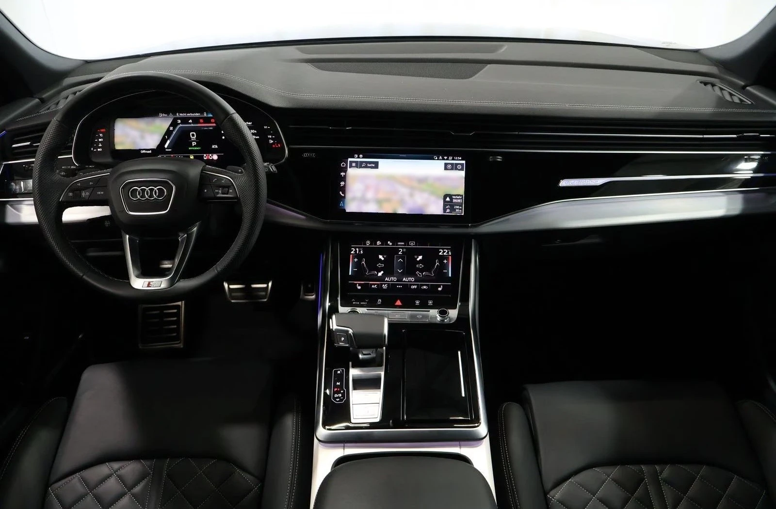 Audi Q8 50 TDI / S-LINE / BLACK LINE / B&O / 360 / MATRIX/, снимка 7 - Автомобили и джипове - 56080760