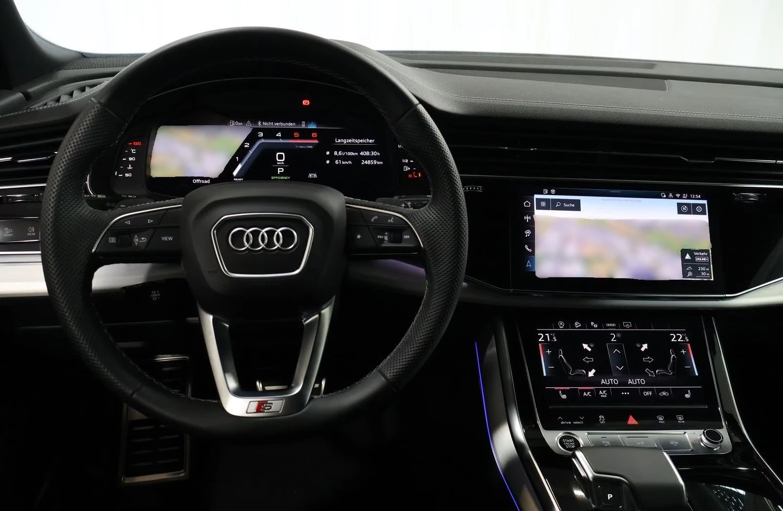 Audi Q8 50 TDI / S-LINE / BLACK LINE / B&O / 360 / MATRIX/, снимка 8 - Автомобили и джипове - 56080760