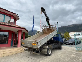 Mercedes-Benz 1117 * Тристранен самосвал + Кран PALFINGER 3.140 KG, снимка 12