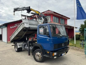 Mercedes-Benz 1117 * Тристранен самосвал + Кран PALFINGER 3.140 KG, снимка 15