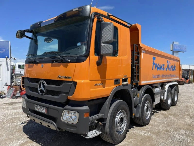 Mercedes-Benz Actros 4144 ЗАДНО РАЗТОВАРВАНЕ, снимка 13 - Камиони - 45684732