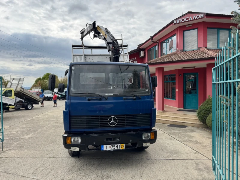 Mercedes-Benz 1117 * Тристранен самосвал + Кран PALFINGER 3.140 KG, снимка 4 - Камиони - 51817526