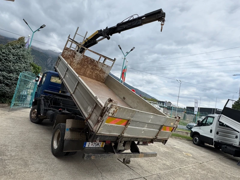 Mercedes-Benz 1117 * Тристранен самосвал + Кран PALFINGER 3.140 KG, снимка 8 - Камиони - 51817526