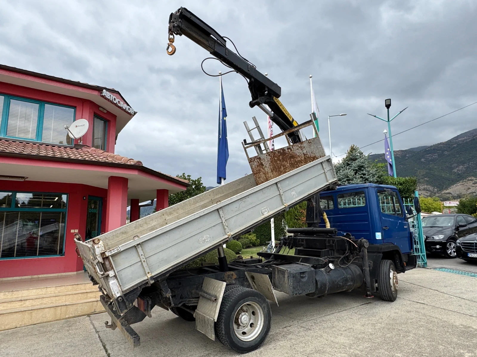 Mercedes-Benz 1117 *   +  PALFINGER 3.140 KG | Mobile.bg   14