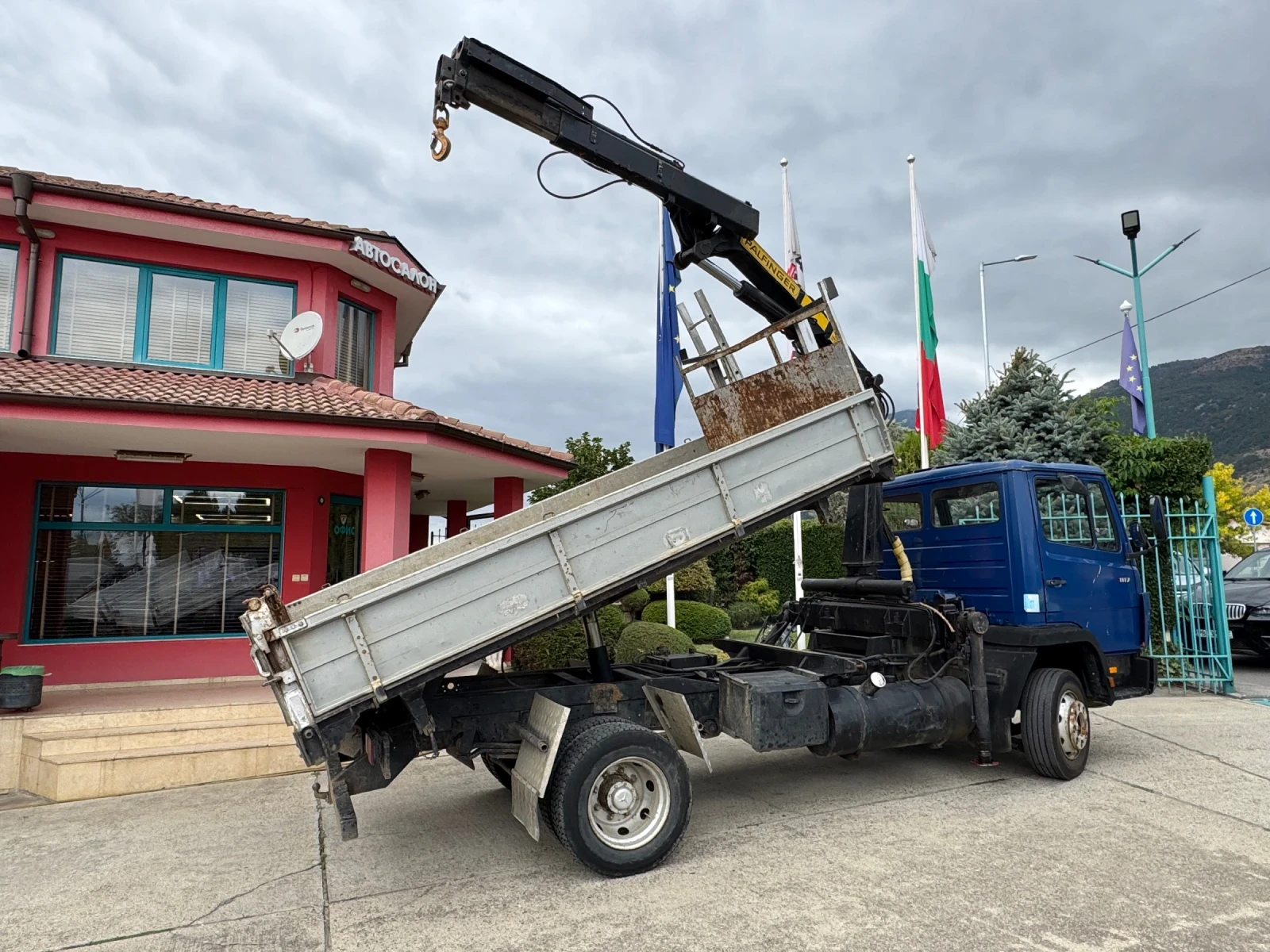 Mercedes-Benz 1117 *   +  PALFINGER 3.140 KG | Mobile.bg   13