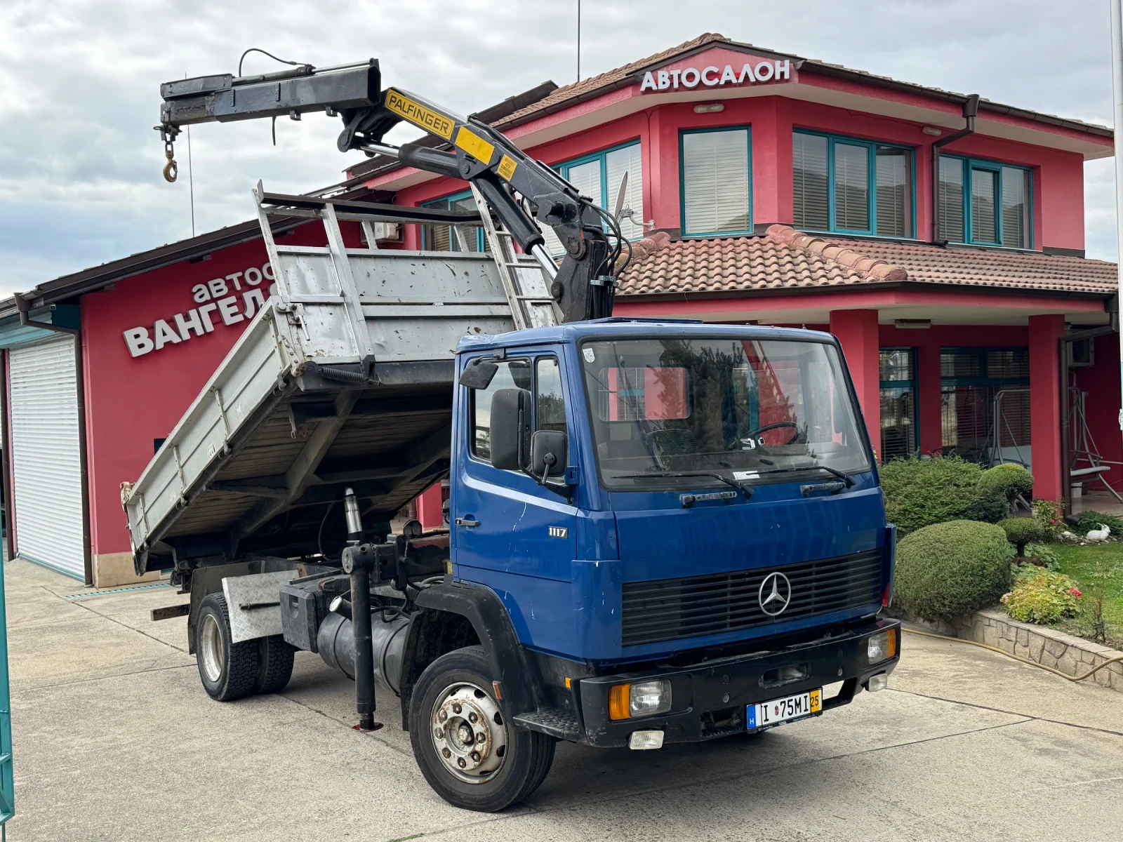 Mercedes-Benz 1117 *   +  PALFINGER 3.140 KG | Mobile.bg   16