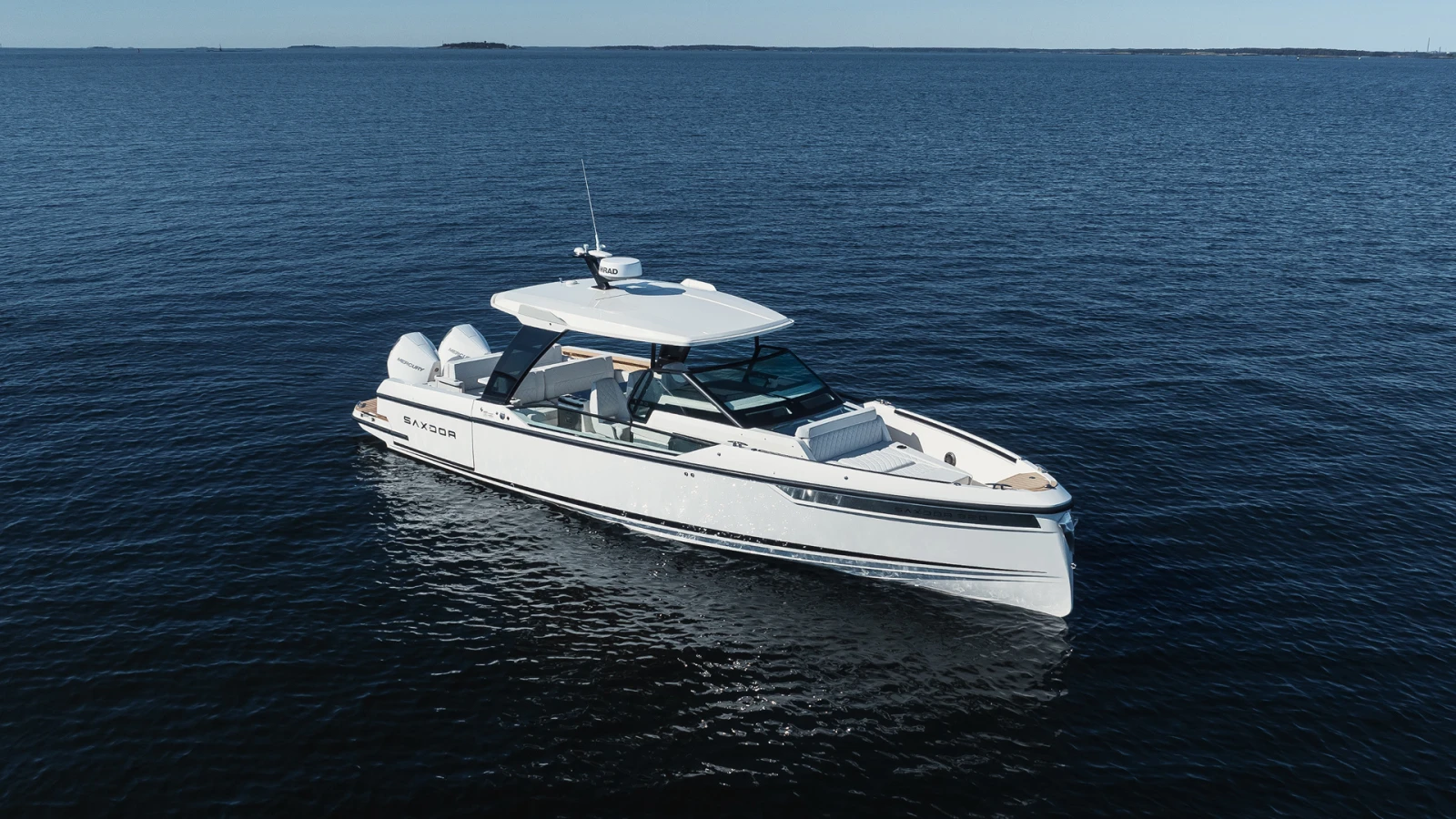 Моторна яхта Saxdor 320 GTO SMART EDITION - изображение 3
