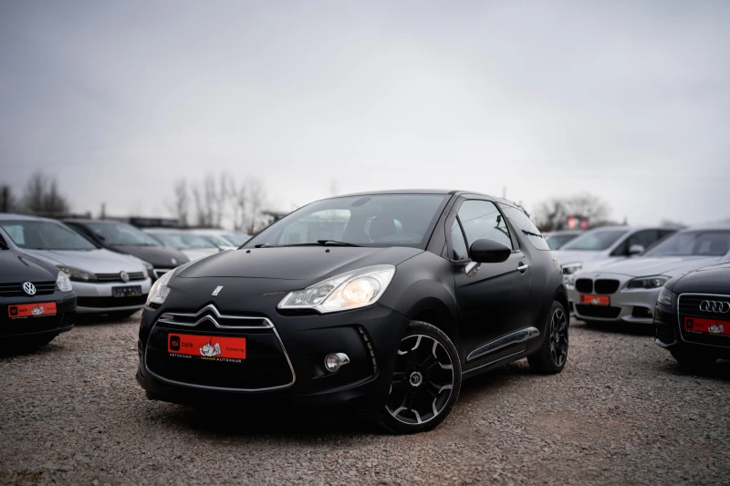 Citroen DS3 Automatic  just black 1.6i газ 120кс, снимка 2 - Автомобили и джипове - 47065381