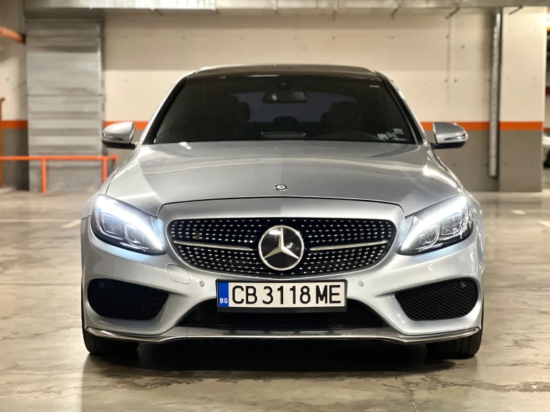 Mercedes-Benz C 300 4matic-AMG-лизинг през Уникредит , снимка 2 - Автомобили и джипове - 47773064