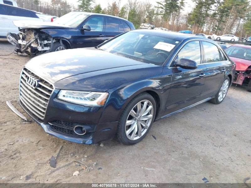 Audi A8  L 4.0T SPORT QUATTRO head-up* пано* , снимка 1 - Автомобили и джипове - 47957764