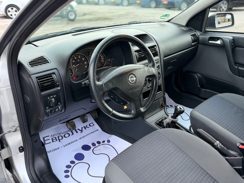 Opel Astra 1.6i 101кс КЛИМАТИК 117хил.км , снимка 10 - Автомобили и джипове - 53271963