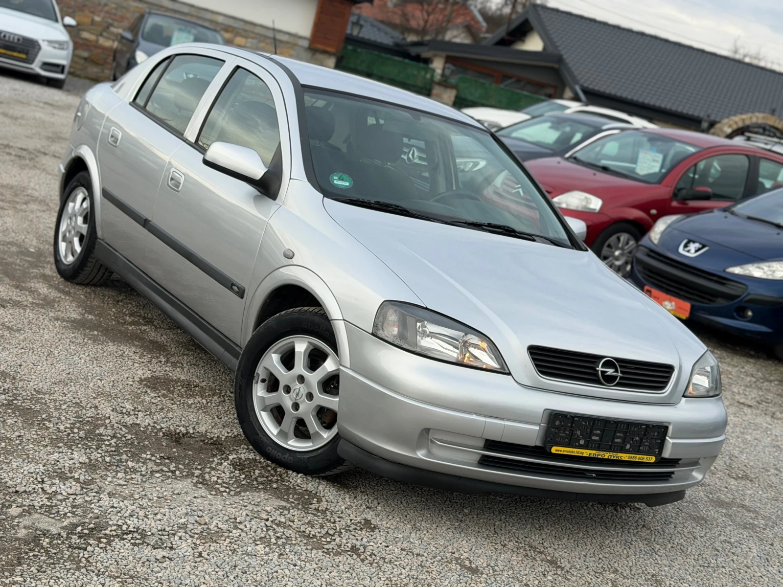 Opel Astra 1.6i 101кс КЛИМАТИК 117хил.км , снимка 1