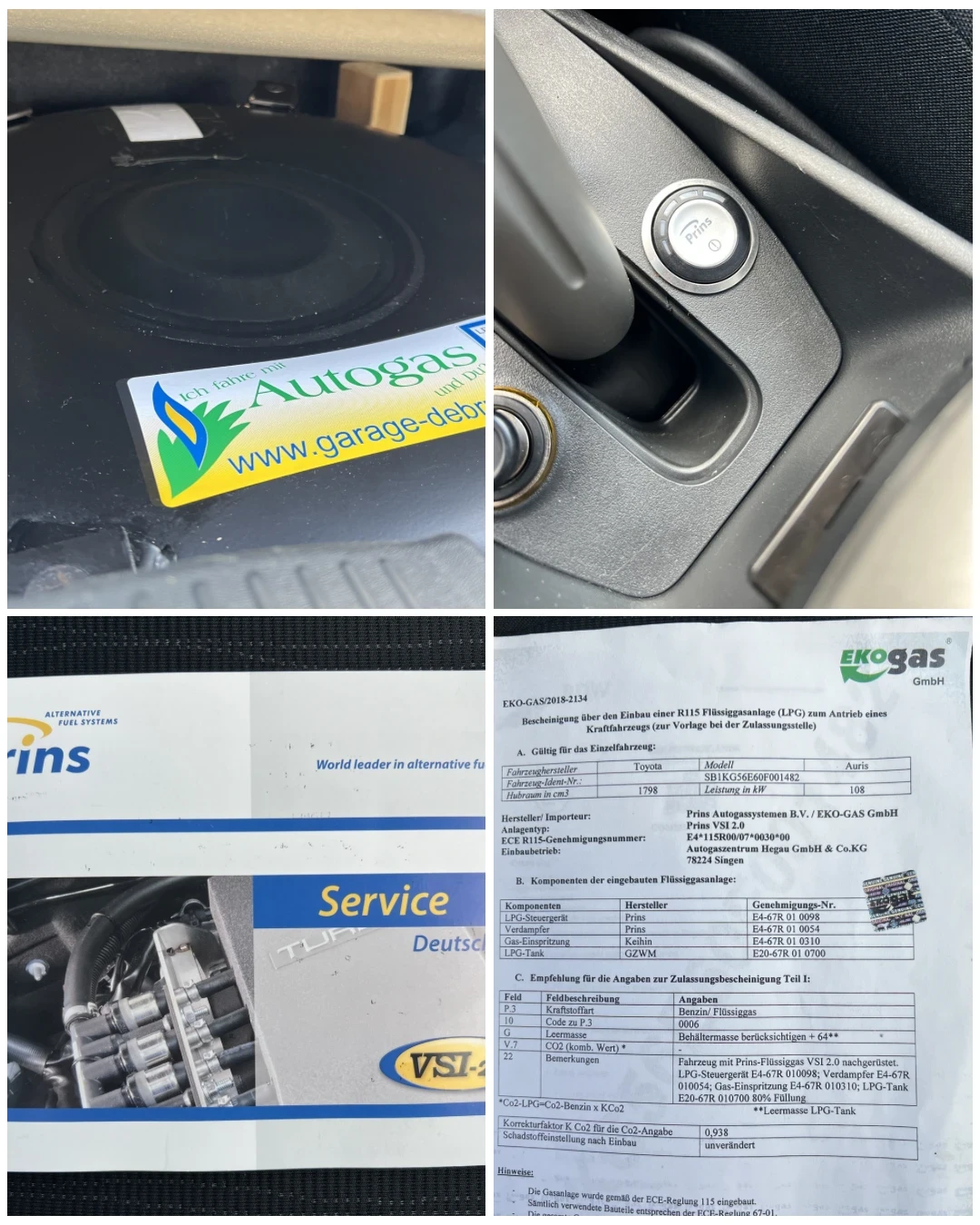 Toyota Auris 1.8* ШВЕЙЦАРИЯ* ГАЗОВА УРЕДБА* , снимка 17 - Автомобили и джипове - 54044601