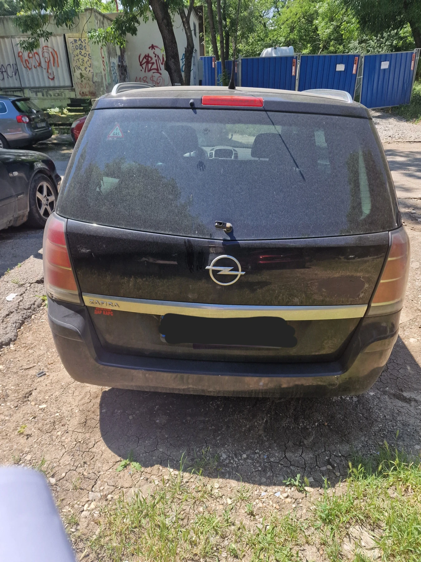 Opel Zafira 1.6 CNG На Части!, снимка 3 - Автомобили и джипове - 54848462