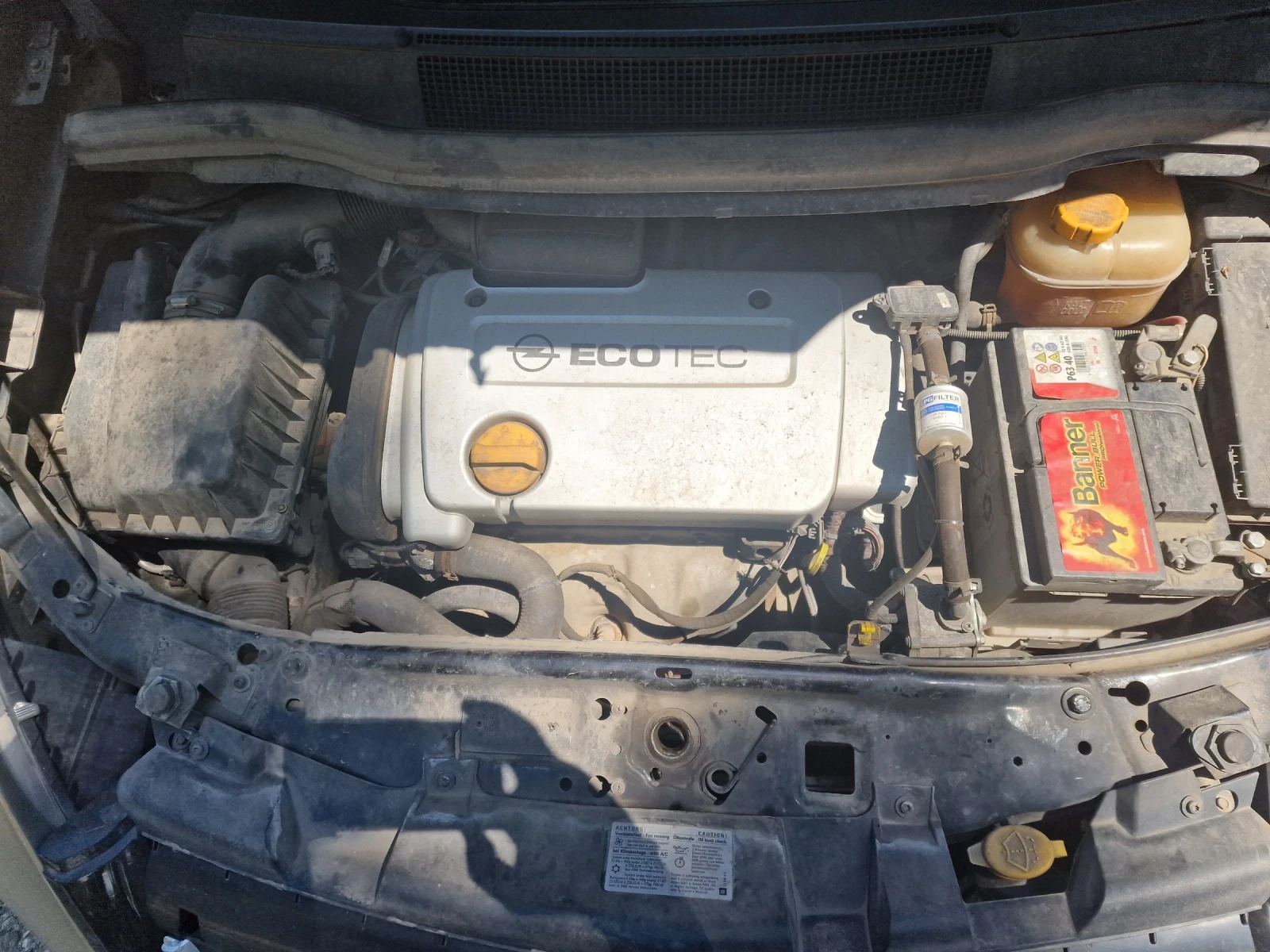 Opel Zafira 1.6 CNG На Части!, снимка 8 - Автомобили и джипове - 54848462