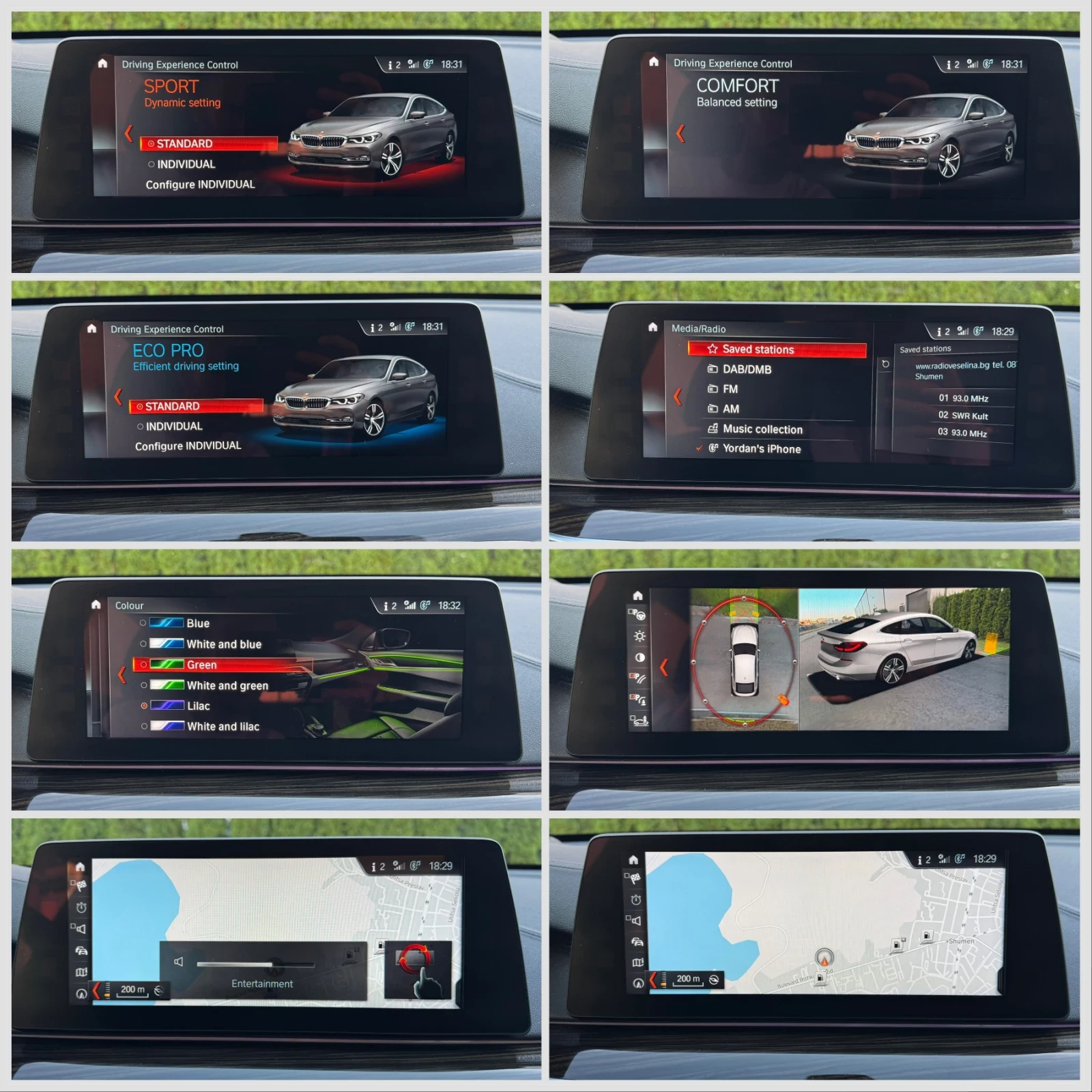 BMW 6 GT 640D/X-Drive/M-pack/Led/FULL/ШВЕЙЦАРИЯ!!!, снимка 15 - Автомобили и джипове - 55939666