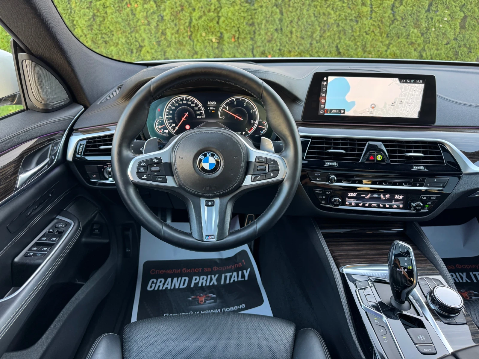 BMW 6 GT 640D/X-Drive/M-pack/Led/FULL/ШВЕЙЦАРИЯ!!!, снимка 9 - Автомобили и джипове - 55939666