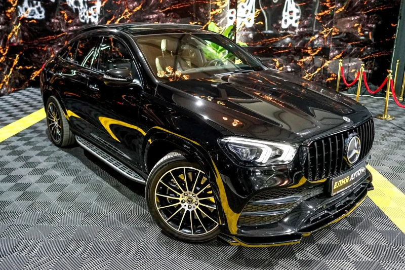 Mercedes-Benz GLE 350  COUPE FULL AMG LINE ПАНО BURMEISTER ЛИЗИНГ 100%, снимка 5 - Автомобили и джипове - 52731604