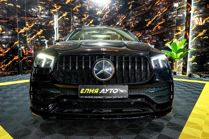 Mercedes-Benz GLE 350  COUPE FULL AMG LINE ПАНО BURMEISTER ЛИЗИНГ 100%, снимка 3 - Автомобили и джипове - 52731604