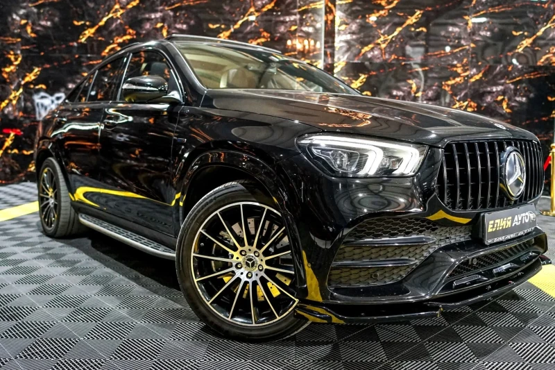 Mercedes-Benz GLE 350  COUPE FULL AMG LINE ПАНО BURMEISTER ЛИЗИНГ 100%, снимка 4 - Автомобили и джипове - 52731604
