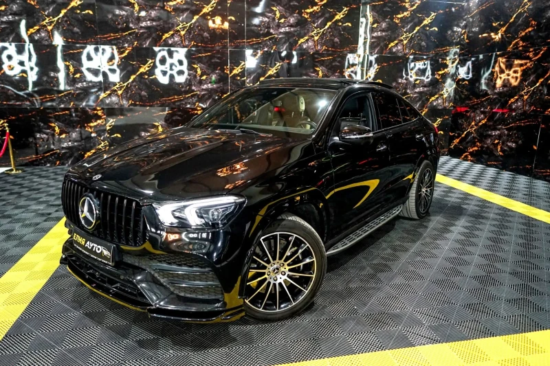 Mercedes-Benz GLE 350  COUPE FULL AMG LINE ПАНО BURMEISTER ЛИЗИНГ 100%, снимка 2 - Автомобили и джипове - 52731604