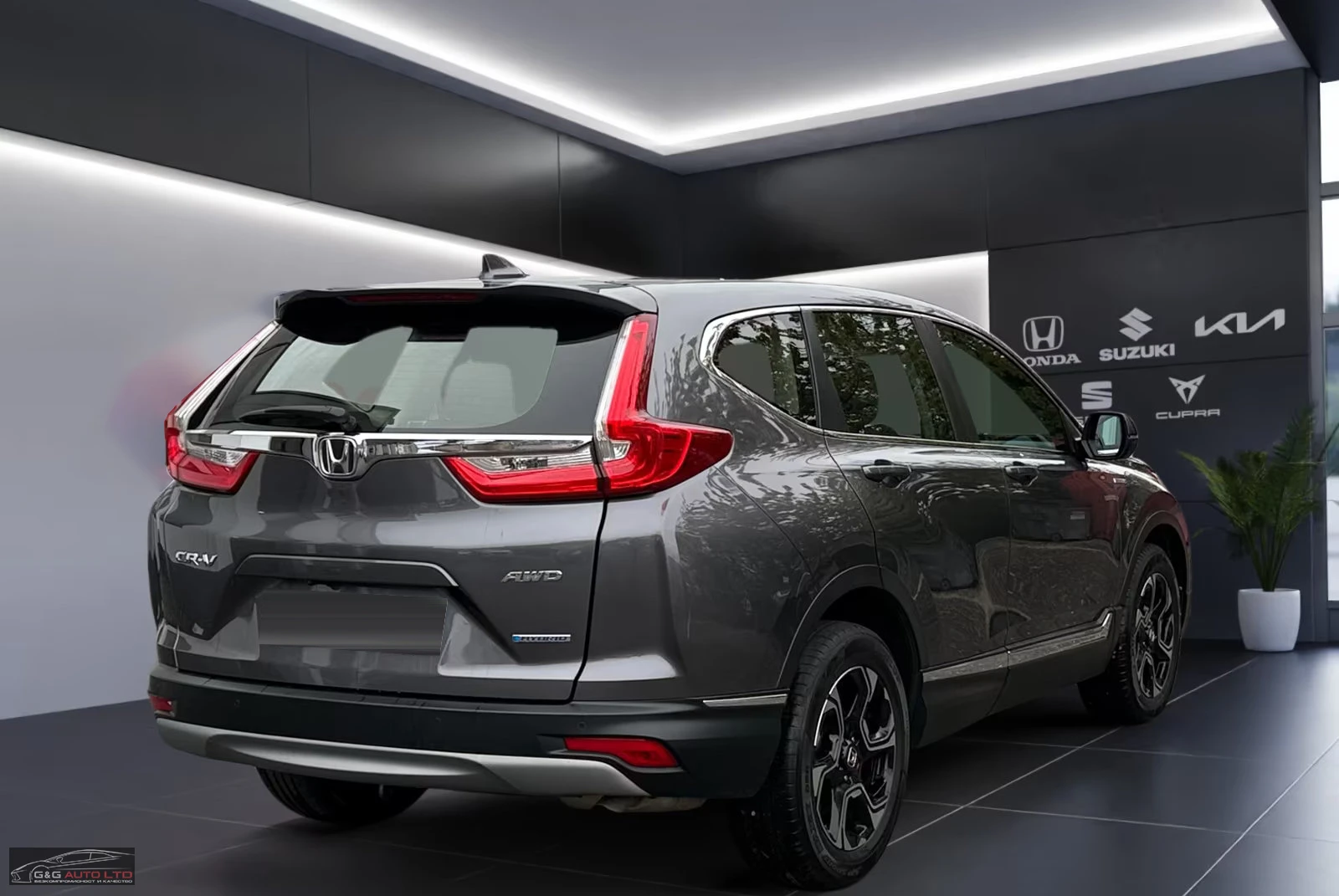 Honda Cr-v 2.0HEV/145HP/4X4/ELEGANCE/PDC/CAM/KLESS/630v - изображение 4