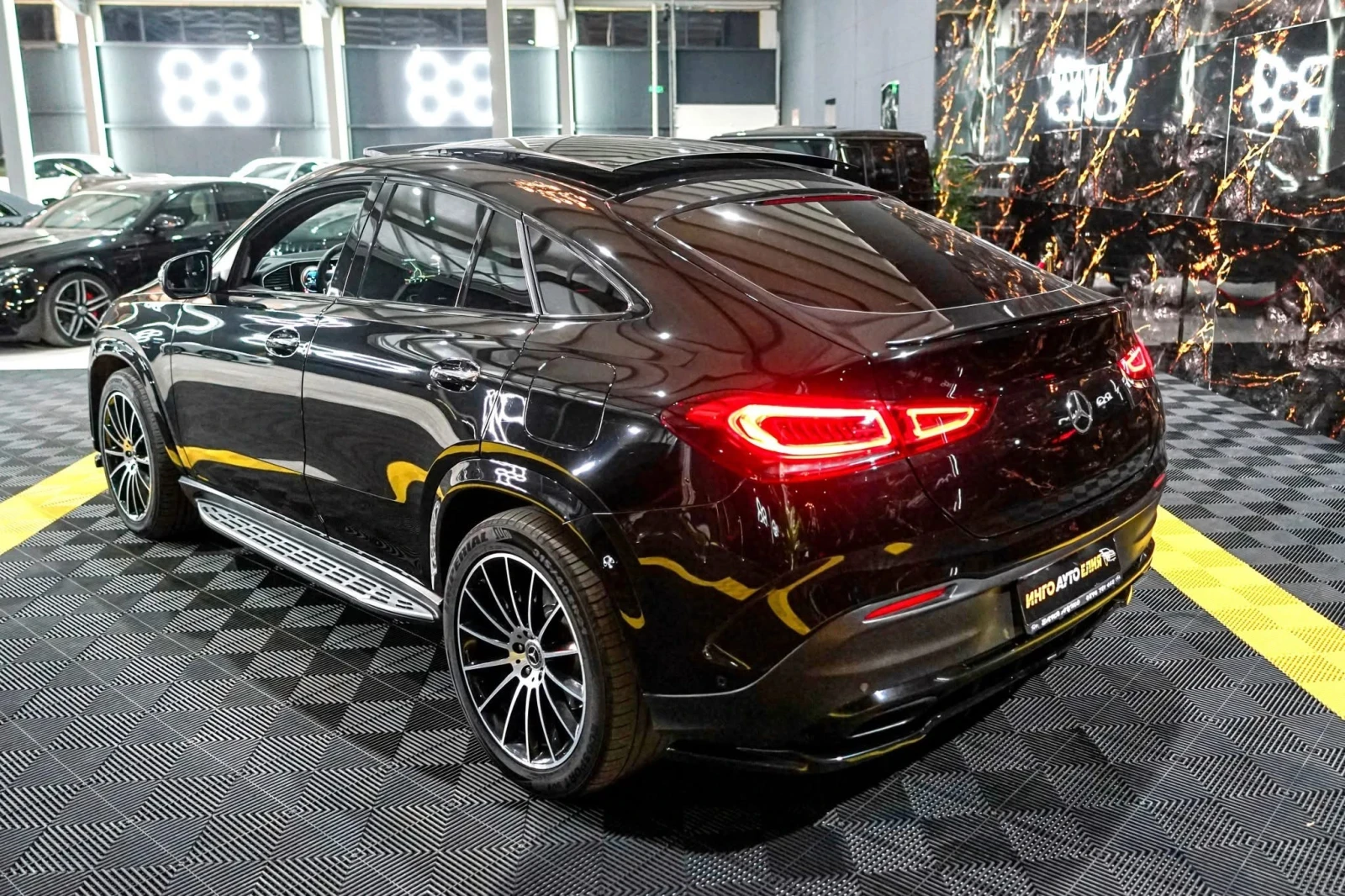 Mercedes-Benz GLE 350  COUPE FULL AMG LINE ПАНО BURMEISTER ЛИЗИНГ 100% - изображение 7