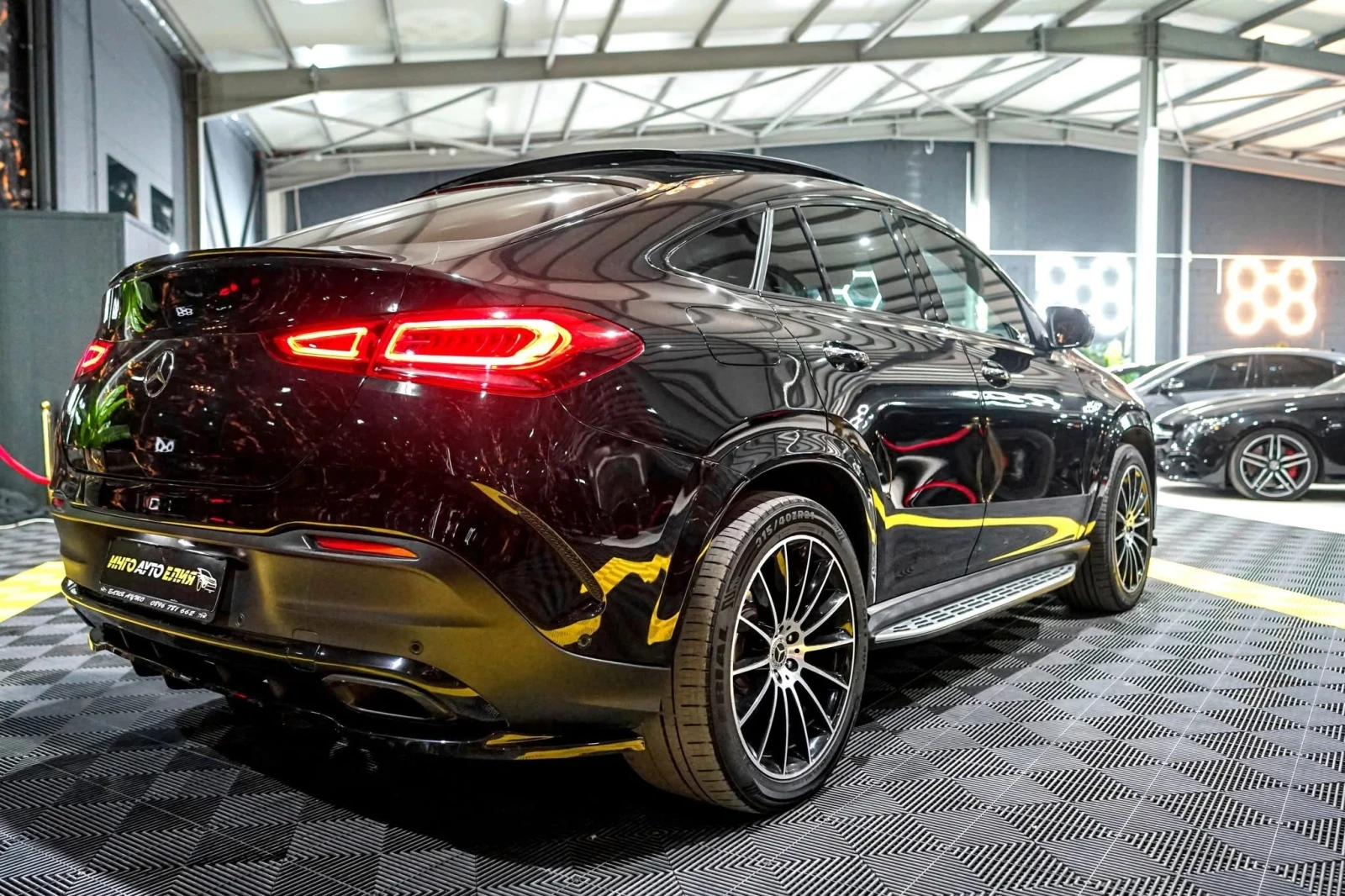 Mercedes-Benz GLE 350  COUPE FULL AMG LINE ПАНО BURMEISTER ЛИЗИНГ 100% - изображение 9