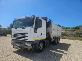 Iveco EuroStar Самосвал с кран, снимка 4