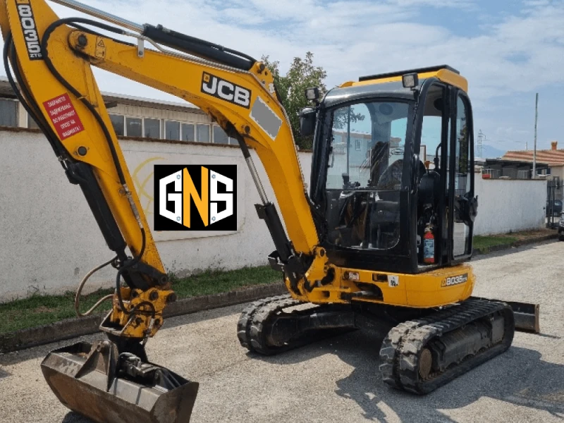 Багер JCB 8035ZTS, снимка 1 - Индустриална техника - 48802526