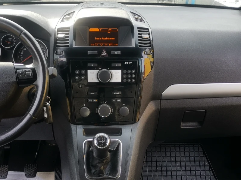 Opel Zafira 1.6i ECO flex, снимка 12 - Автомобили и джипове - 52558826
