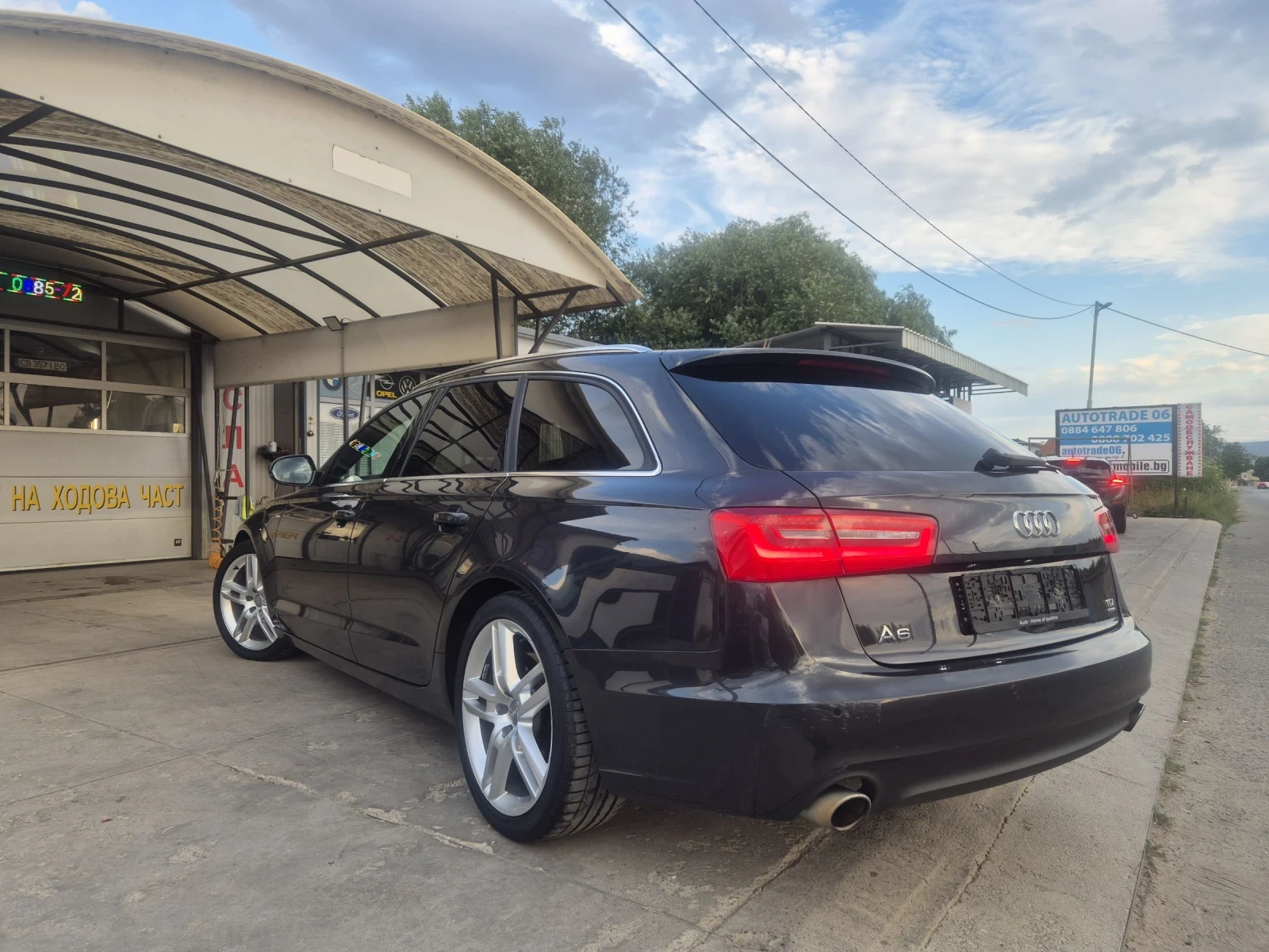 Audi A6 BI Turbo S-line Distronic, head up - изображение 6