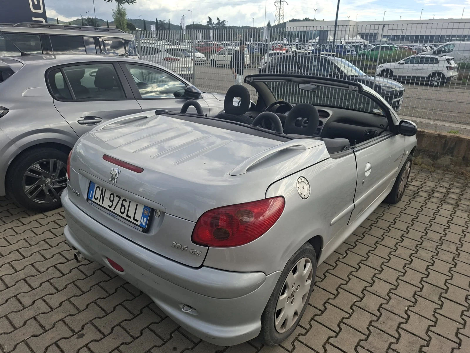 Peugeot 206 CC 1.6 CABRIO 54000KM, снимка 3 - Автомобили и джипове - 54641938