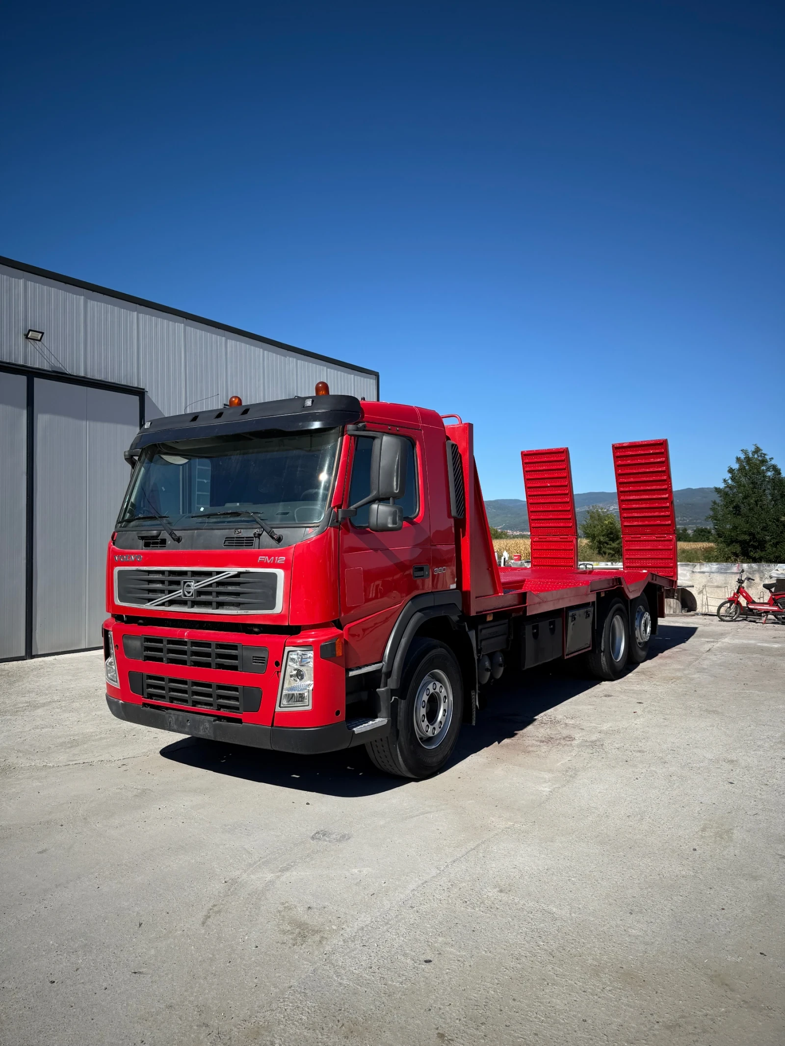 Volvo Fh 380 За превоз на Багери и Трактори, снимка 1