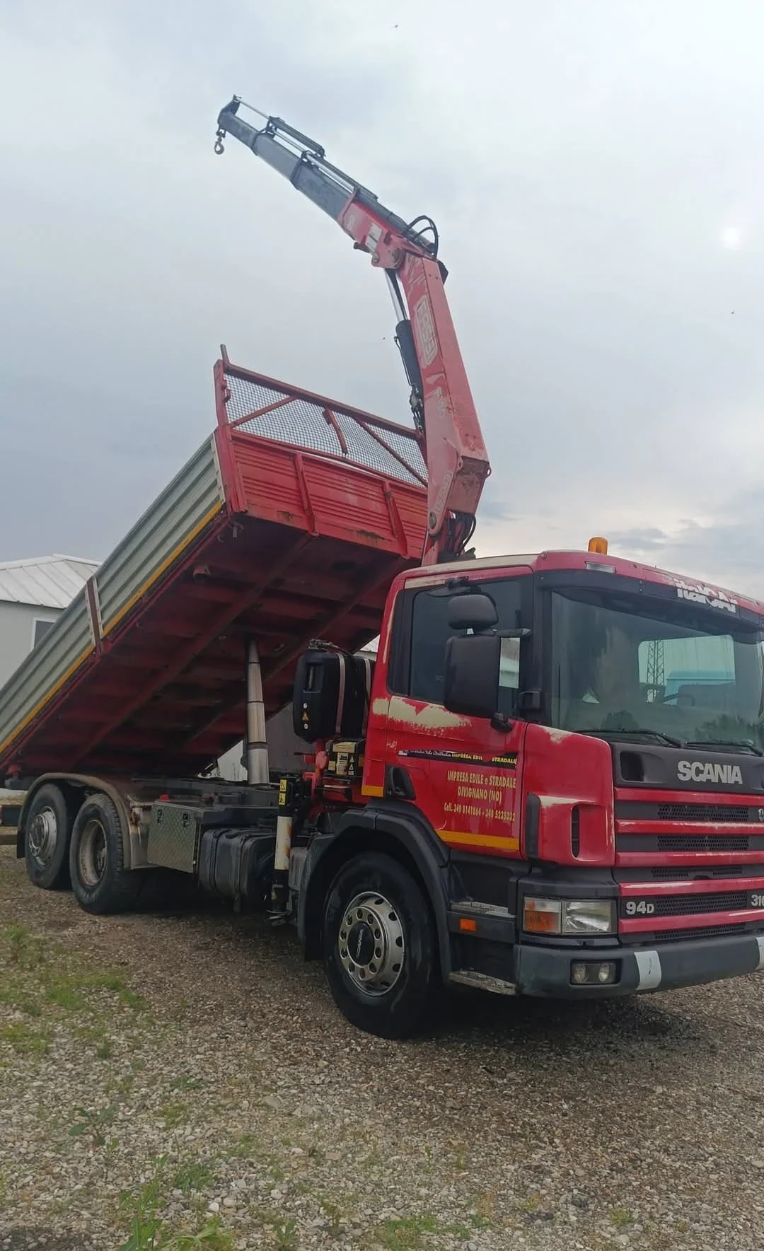 Scania P 310 Сам. кран фаси 150, снимка 2 - Камиони - 55672873