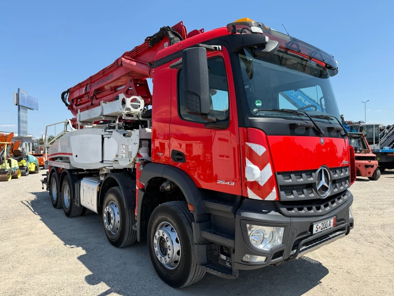 Бетон помпа Mercedes-Benz AROCS 3543, снимка 11 - Индустриална техника - 52539399